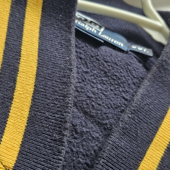 POLO RALPH LAUREN SWEATER SIZE XXL NAVY - Picture 5 of 5